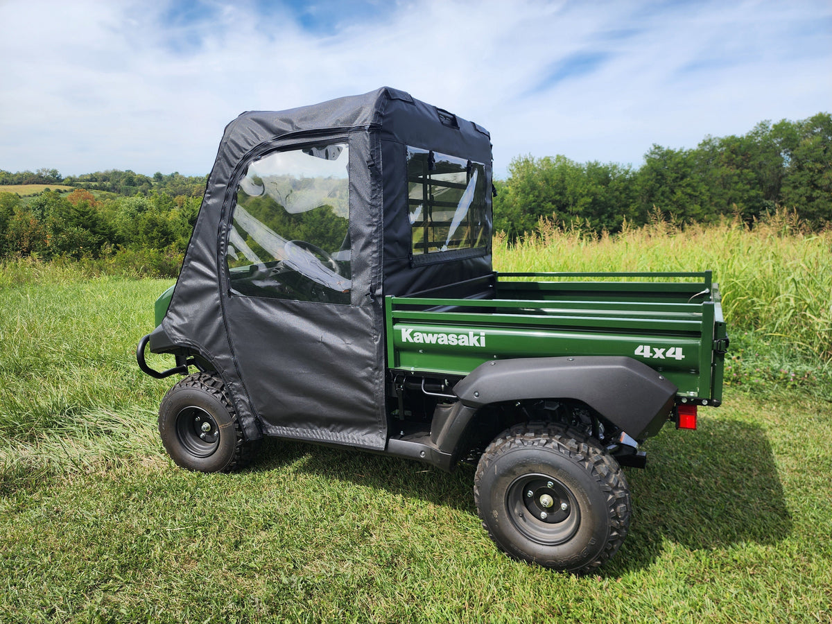 Kawasaki Mule 4000/4010 - Door/Rear Window Combo - Full Door/Back Panel