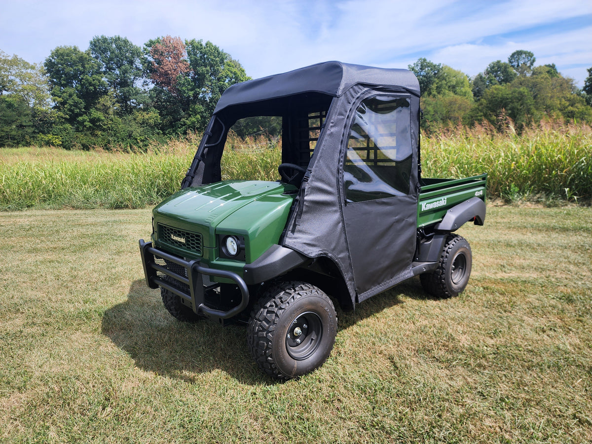 Kawasaki Mule 4000/4010 - Full Cab Enclosure for Hard Windshield - Full Cab Enclosure