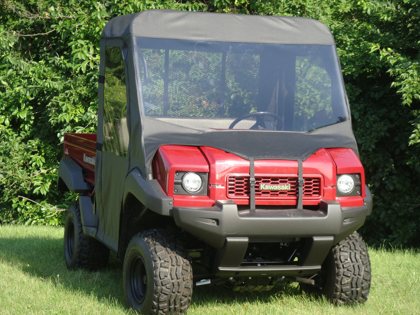Kawasaki Mule 4000/4010 - Full Cab Enclosure with Vinyl Windshield - Full Cab Enclosure
