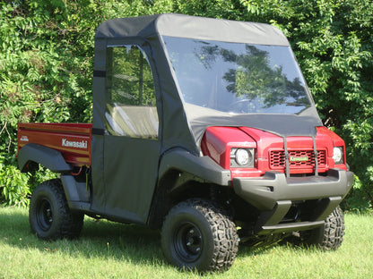 Kawasaki Mule 4000/4010 - Full Cab Enclosure with Vinyl Windshield