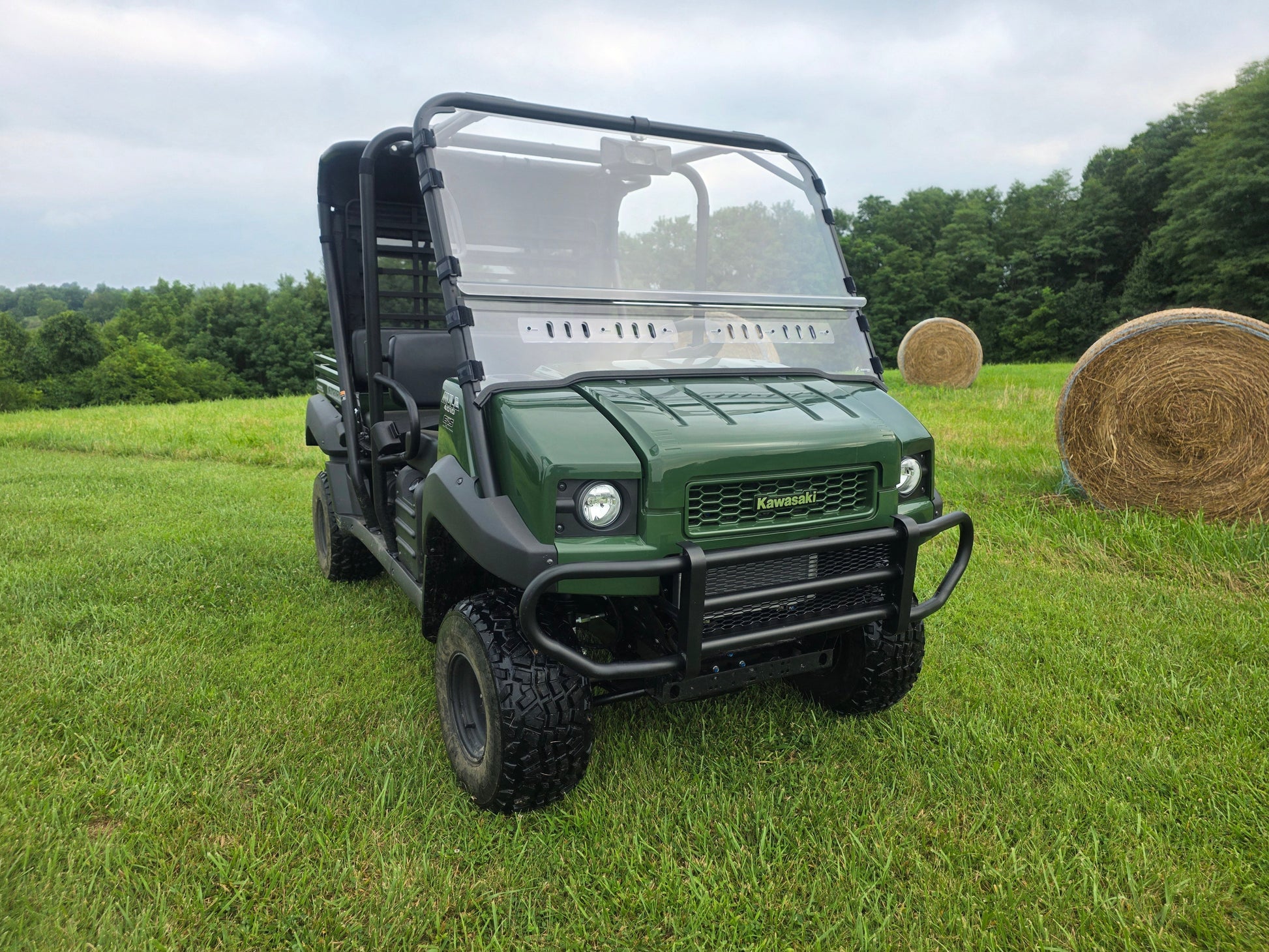Kawasaki Mule 4000/4010 Trans - 2 Pc General-Purpose Windshield - Windshields