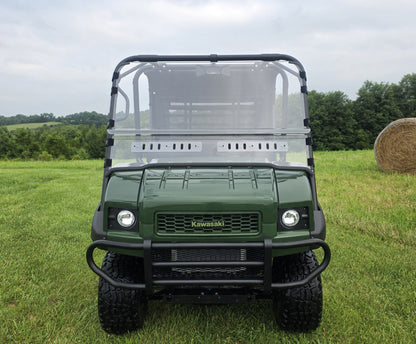 Kawasaki Mule 4000/4010 Trans - 2 Pc Scratch-Resistant Windshield - Windshields
