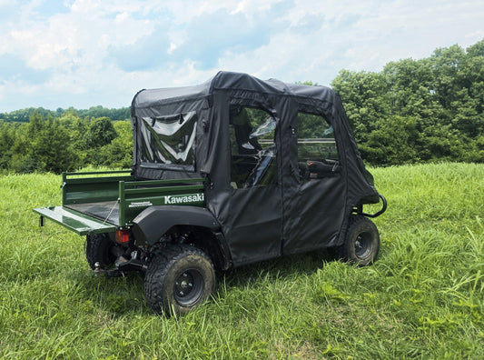 Kawasaki Mule 4000/4010 Trans - Door/Rear Window Combo - Full Door/Back Panel
