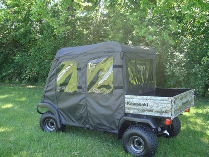 Kawasaki Mule 4000/4010 Trans - Full Cab Enclosure for Hard Windshield - Full Cab Enclosure