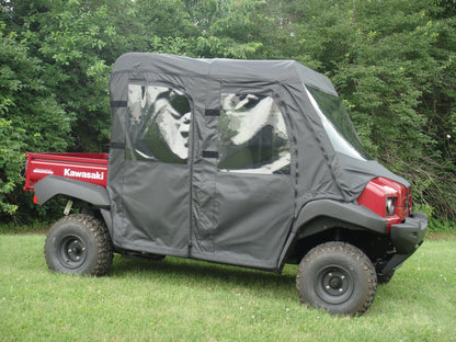 Kawasaki Mule 4000/4010 Trans - Full Cab Enclosure with Vinyl Windshield - Full Cab Enclosure
