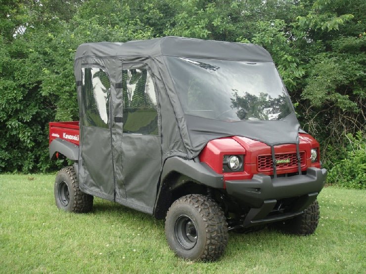 Kawasaki Mule 4000/4010 Trans - Full Cab Enclosure with Vinyl Windshield - Full Cab Enclosure