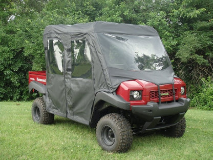 Kawasaki Mule 4000/4010 Trans - Full Cab Enclosure with Vinyl Windshield - Full Cab Enclosure