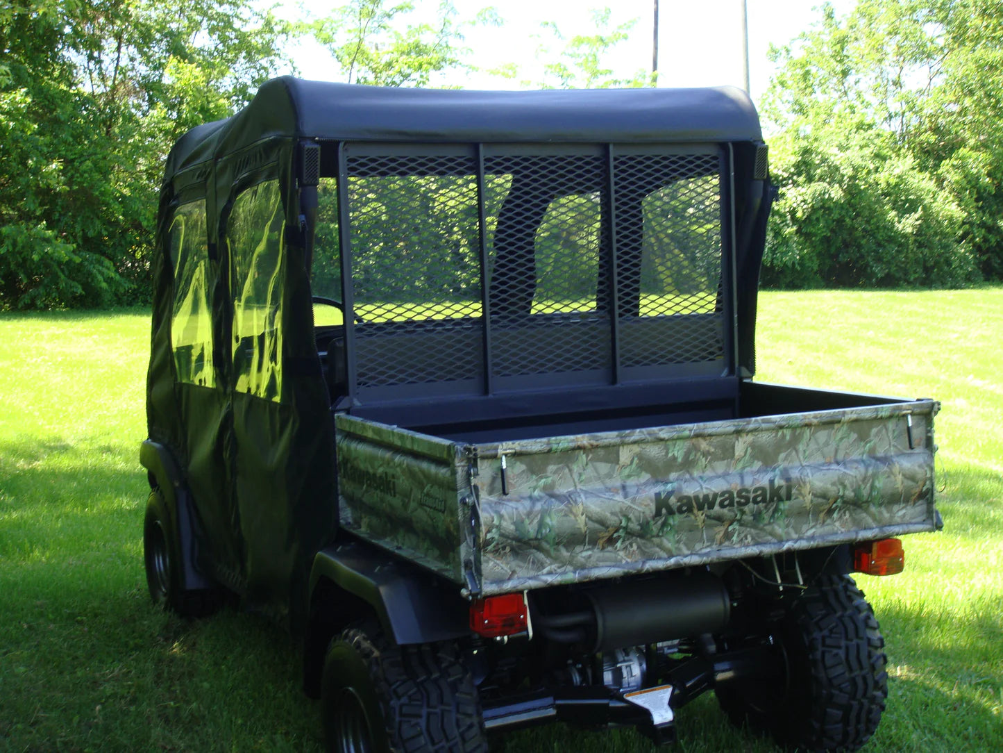 Kawasaki Mule 4000/4010 Trans - Full Cab Enclosure for Hard Windshield