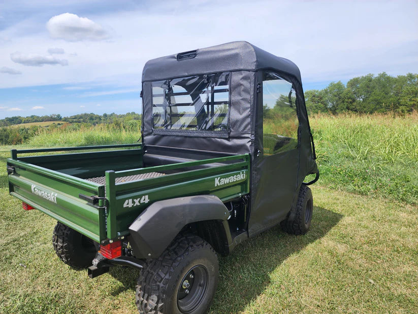 Kawasaki Mule 4000/4010 - Full Cab Enclosure for Hard Windshield