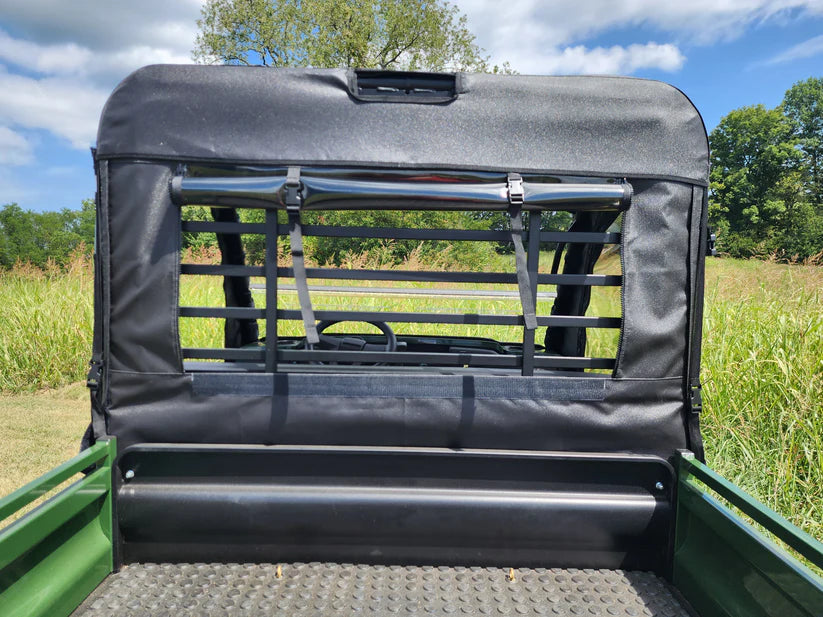 Kawasaki Mule 4000/4010 - Full Cab Enclosure for Hard Windshield