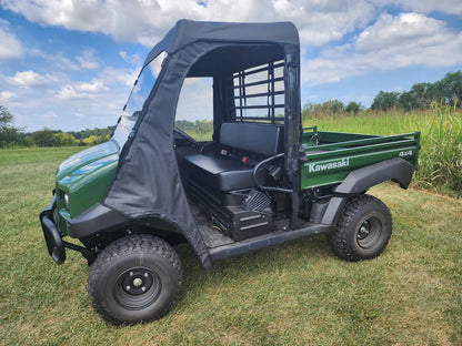 Kawasaki Mule 4000/4010 - Full Cab Enclosure for Hard Windshield