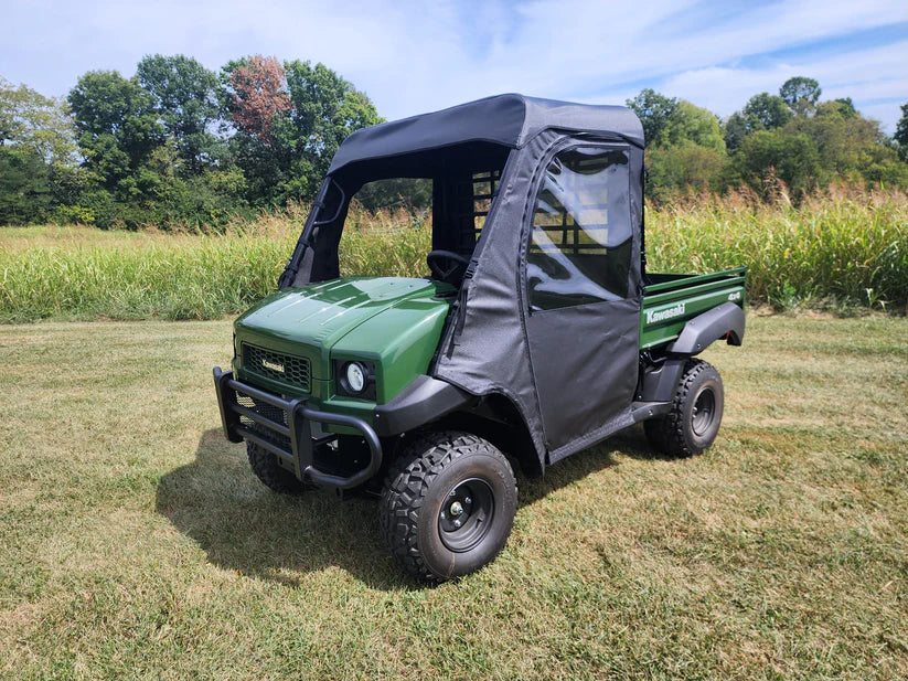 Kawasaki Mule 4000/4010 - Full Cab Enclosure for Hard Windshield