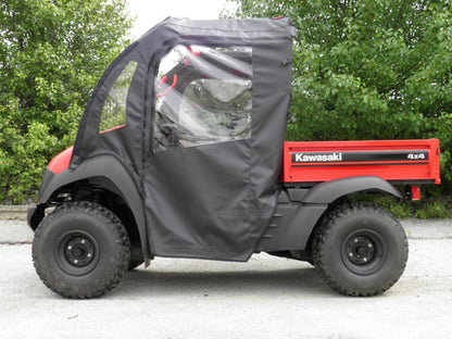 Kawasaki Mule 600/610 - Door/Rear Window Combo - Full Door/Back Panel