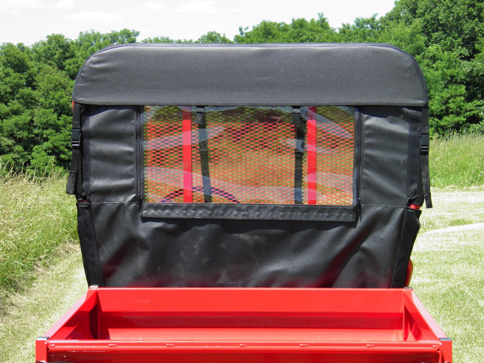Kawasaki Mule 600/610 - Full Cab Enclosure with Vinyl Windshield - Full Cab Enclosure