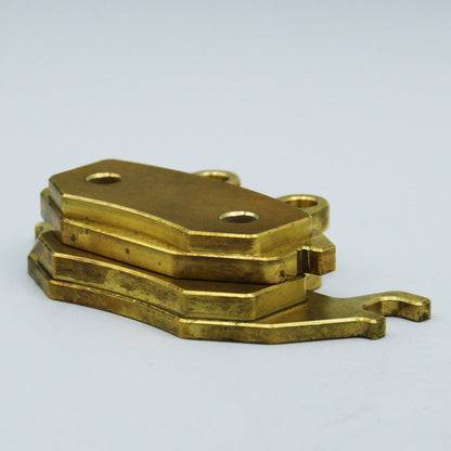Kawasaki Mule Pro DX/DTX/FX/FXT/FXR 2015-2026 Brass Brake Pad Set - Vehicle Parts & Accessories