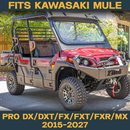Kawasaki Mule Pro DX/DTX/FX/FXT/FXR/MX 2015-2027 Ceramic Brake Pad Set - Vehicle Parts & Accessories