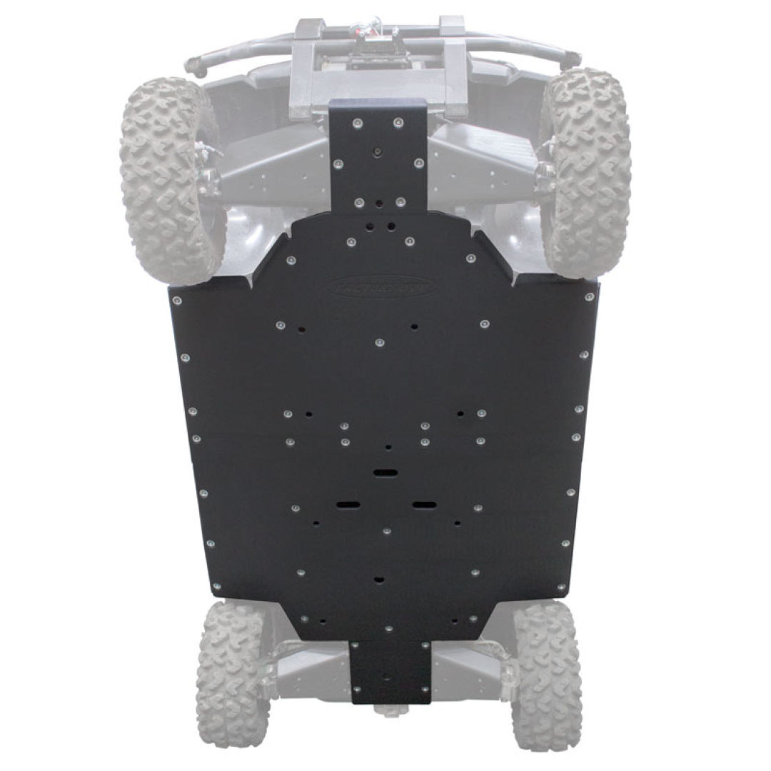 Kawasaki Mule Pro UHMW Skid Plate with Rock Sliders - Skid Plates