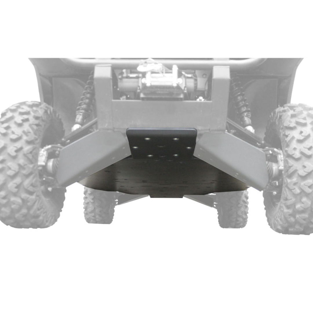 Kawasaki Mule Pro UHMW Skid Plate with Rock Sliders - Skid Plates
