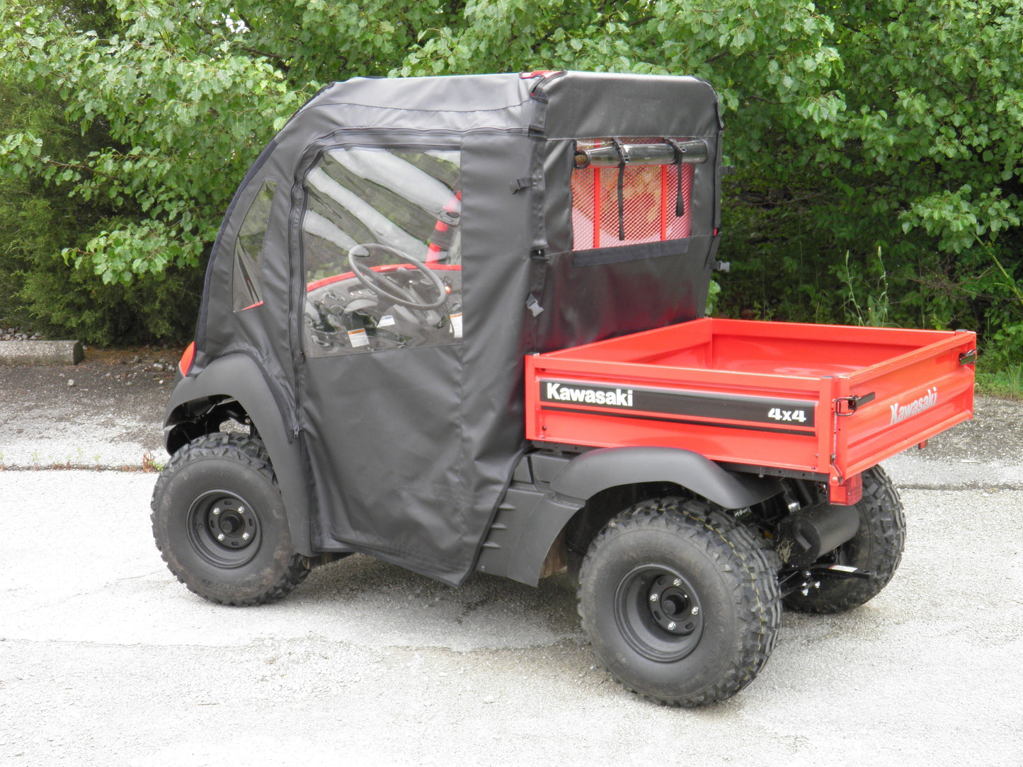 Kawasaki Mule SX - Door/Rear Window Combo - Full Door/Back Panel