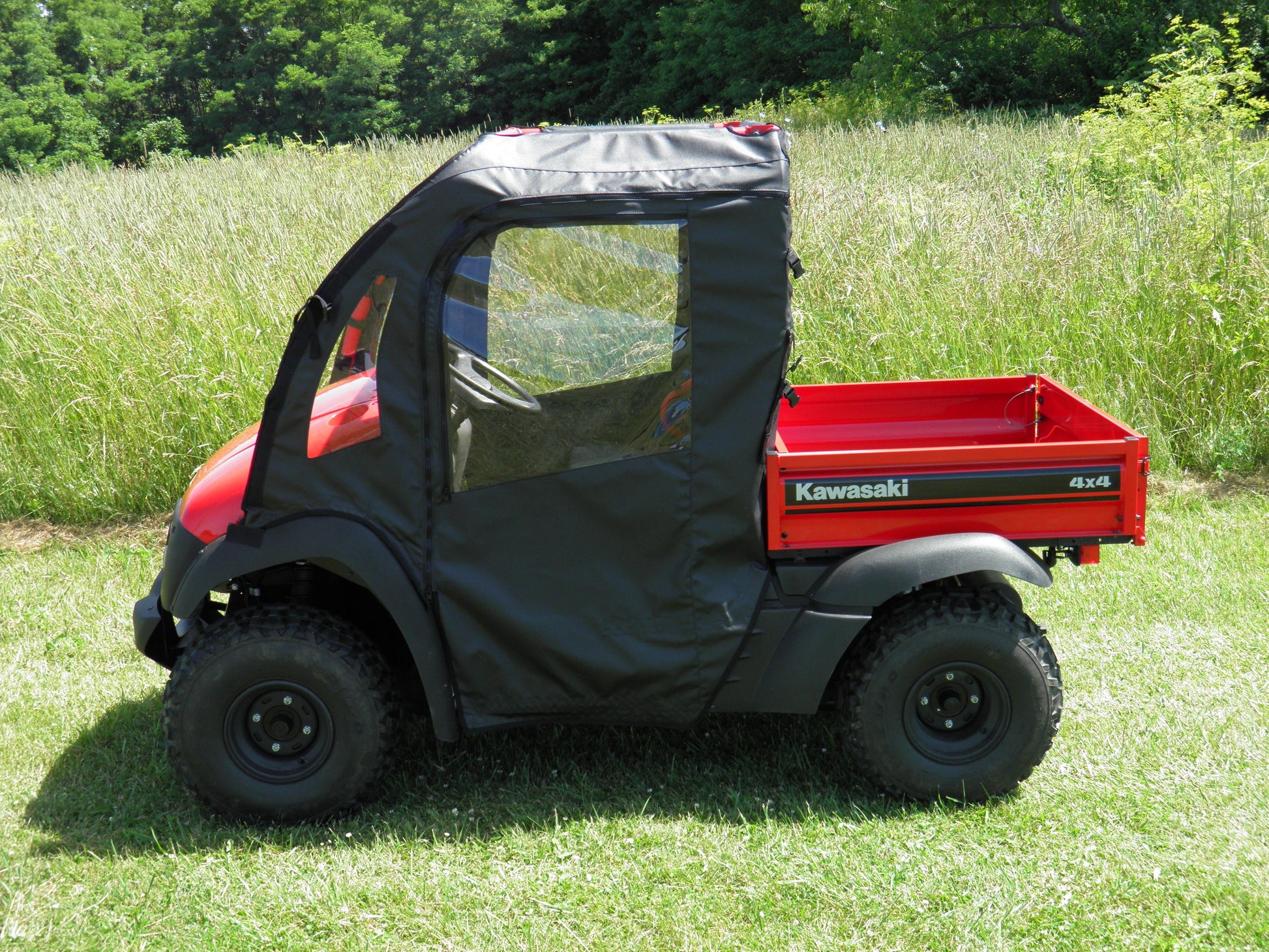 Kawasaki Mule SX - Full Cab Enclosure for Hard Windshield - Full Cab Enclosure