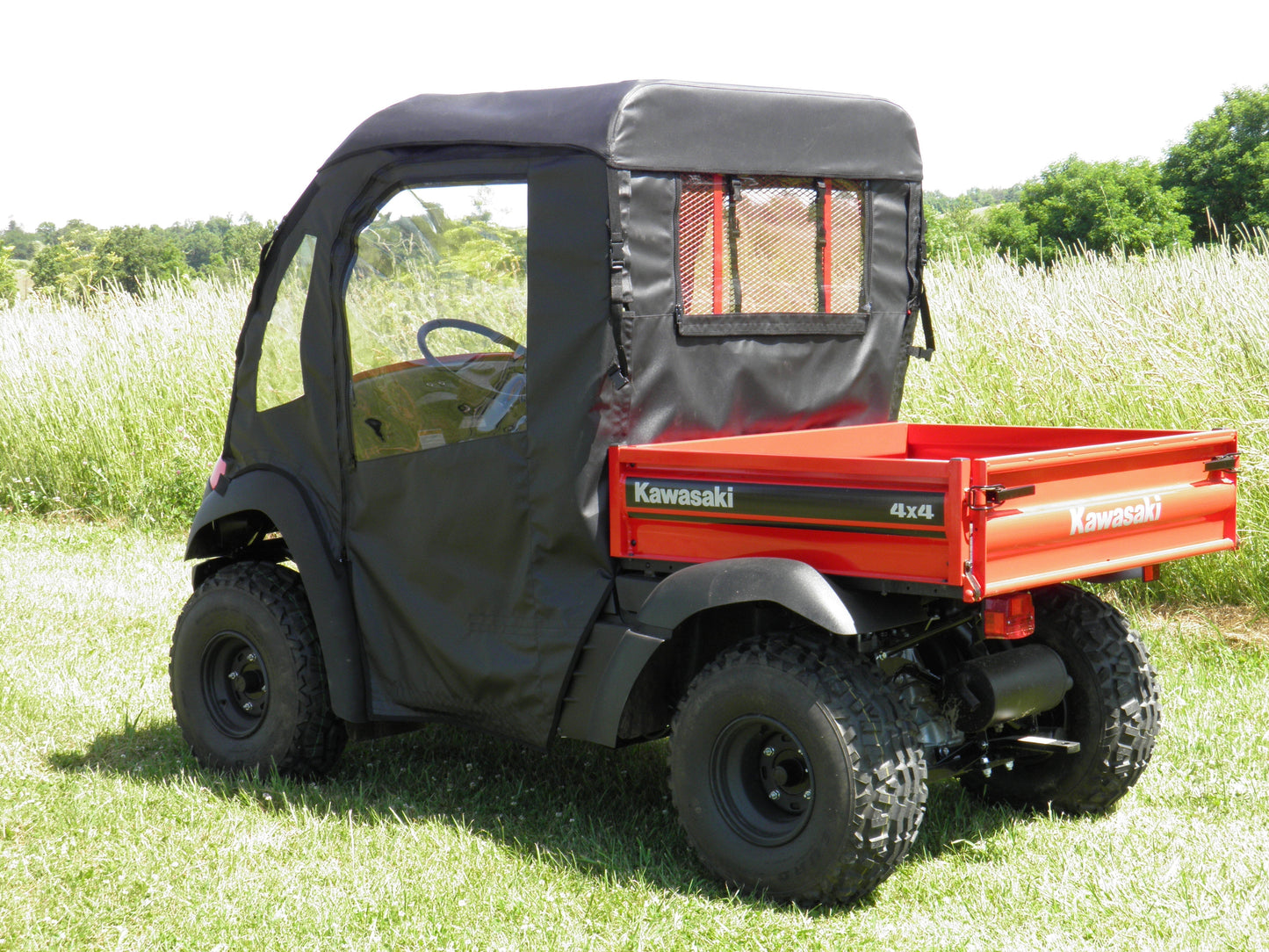 Kawasaki Mule SX - Full Cab Enclosure for Hard Windshield - Full Cab Enclosure