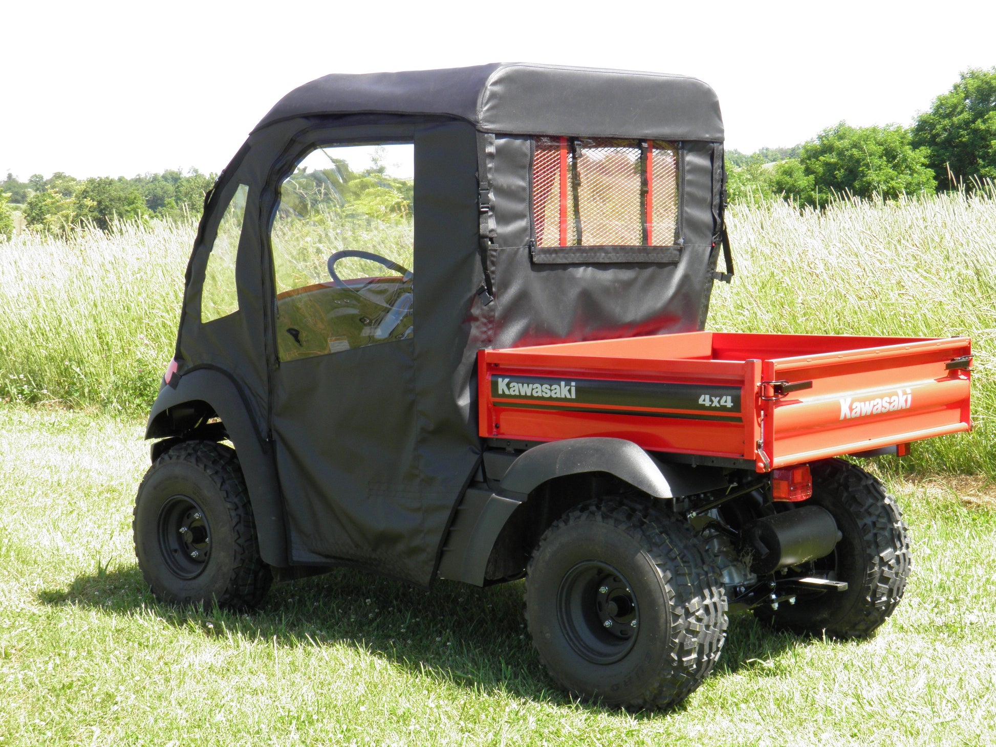 Kawasaki Mule SX - Full Cab Enclosure for Hard Windshield - Full Cab Enclosure