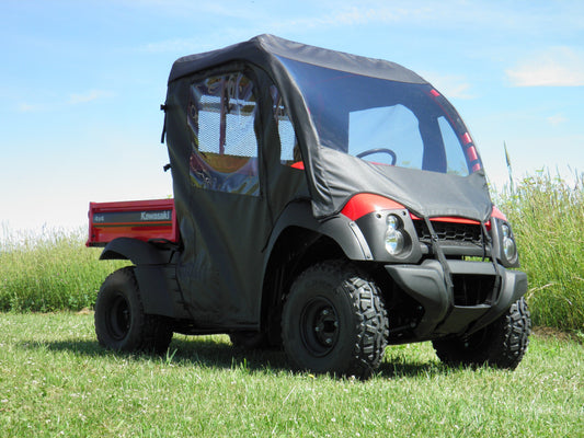 Kawasaki Mule SX - Full Cab Enclosure with Vinyl Windshield - Full Cab Enclosure