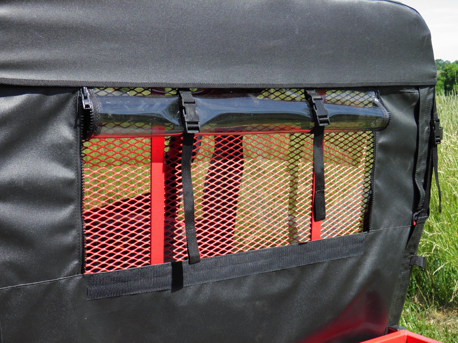 Kawasaki Mule SX - Full Cab Enclosure with Vinyl Windshield - Full Cab Enclosure