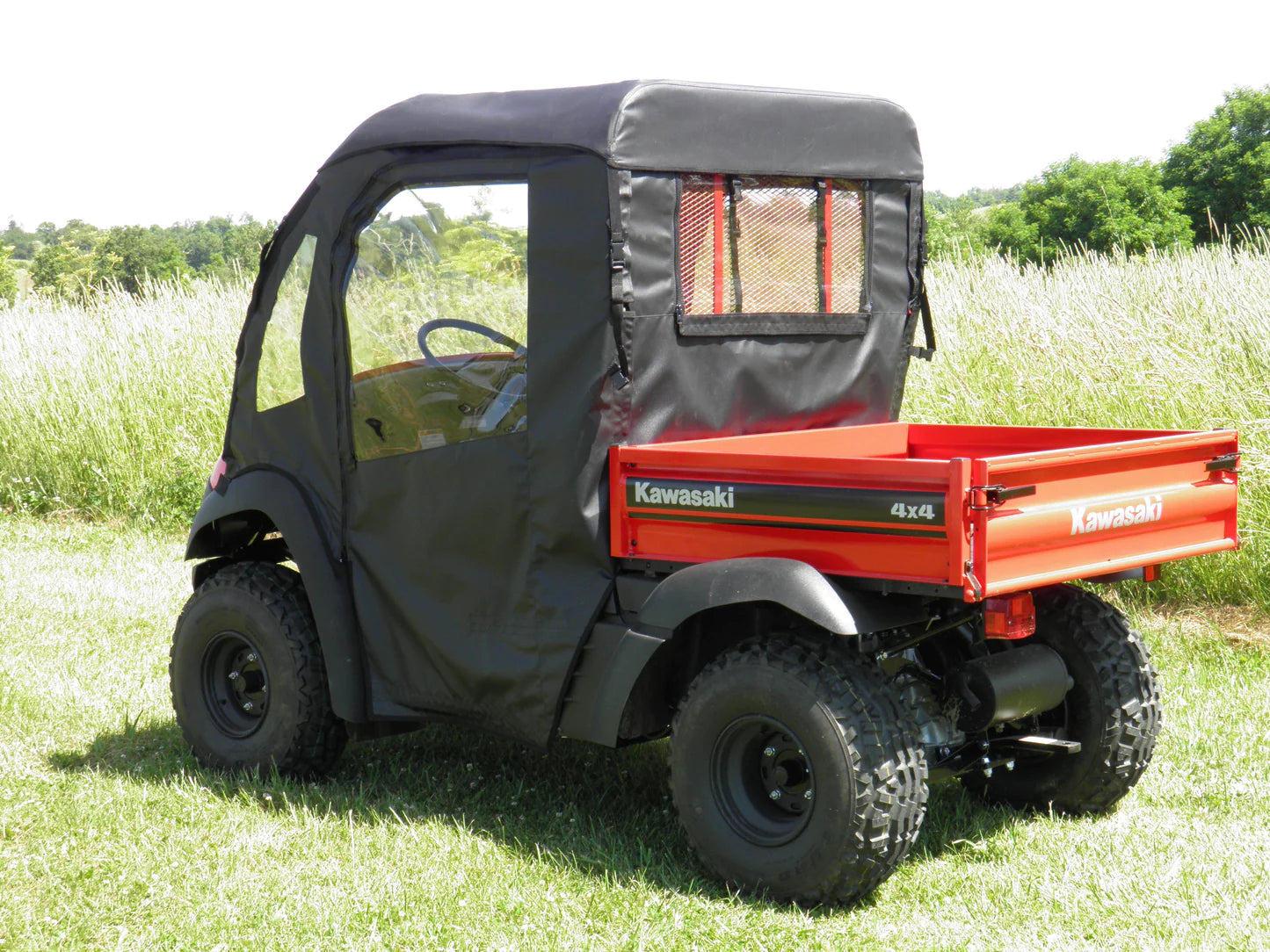 Kawasaki Mule SX - Full Cab Enclosure for Hard Windshield