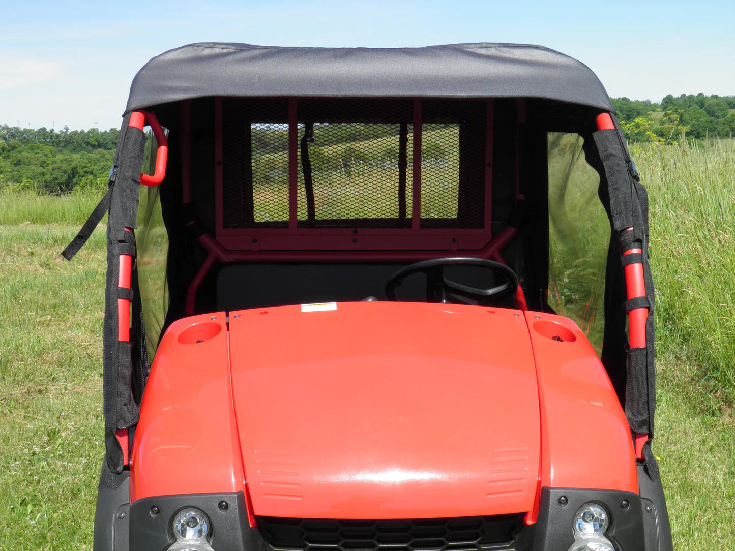 Kawasaki Mule SX - Full Cab Enclosure for Hard Windshield