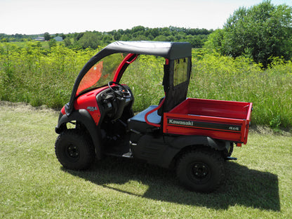 Kawasaki Mule SX - Vinyl Windshield/Top/Rear Combo