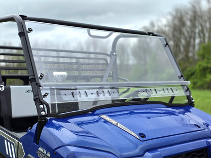 Kawasaki Pro FXR - 2 Pc General-Purpose Windshield with Vent/Clamp Options - Windshields