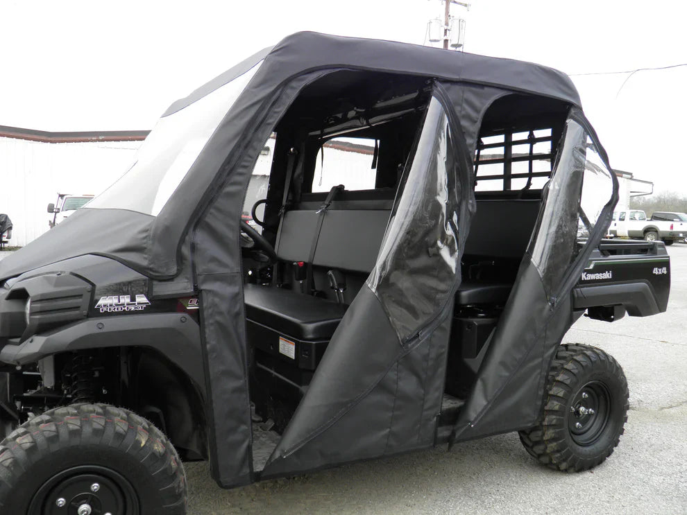 Kawasaki Pro FXT - Full Cab Enclosure with Vinyl Windshield (Full Doors) - Doors