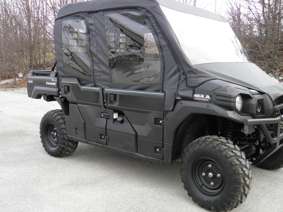 Kawasaki Pro FXT - Full Cab Enclosure with Vinyl Windshield (Full Doors) - Doors