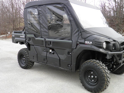 Kawasaki Pro FXT - Full Cab Enclosure with Vinyl Windshield (Half Doors) - Doors
