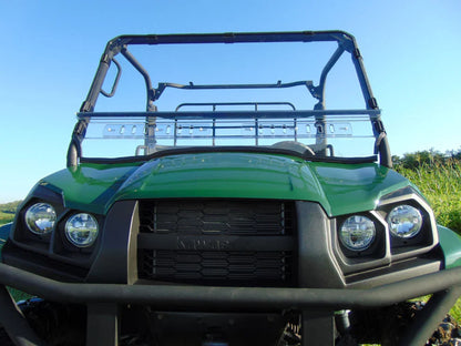 Kawasaki Pro-MX - 2 Pc Windshield with Clamp Vent and Hard Coat Options - Windshields