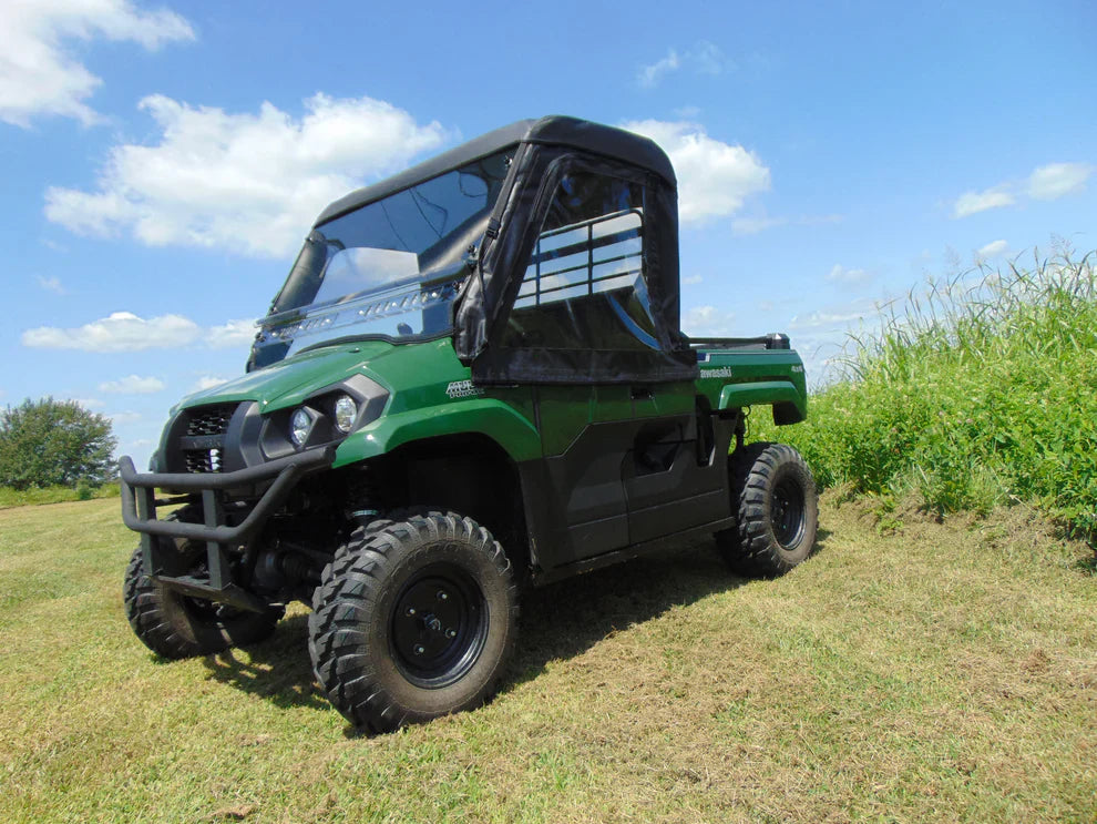 Kawasaki Pro-MX - Full Cab Enclosure for Hard Windshield - Doors