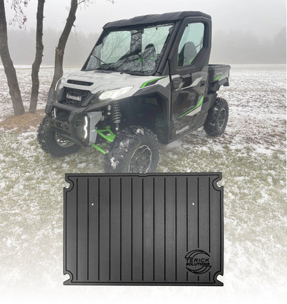 Kawasaki Ridge 2 Door Rubber Floor Mats (ALL MODELS) - Rear Cargo Mat - UTV Rubber floor mats