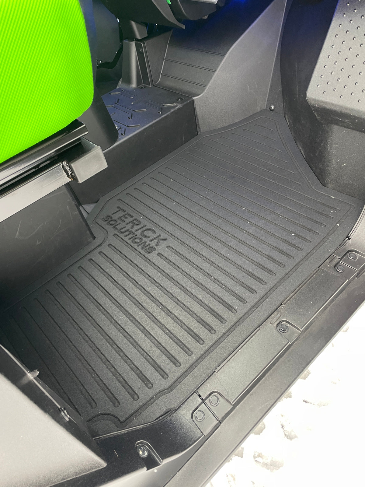 Kawasaki Ridge 2 Door Rubber Floor Mats (ALL MODELS) - UTV Rubber floor mats