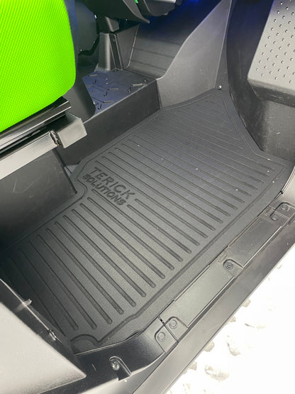 Kawasaki Ridge 2 Door Rubber Floor Mats (ALL MODELS) - UTV Rubber floor mats
