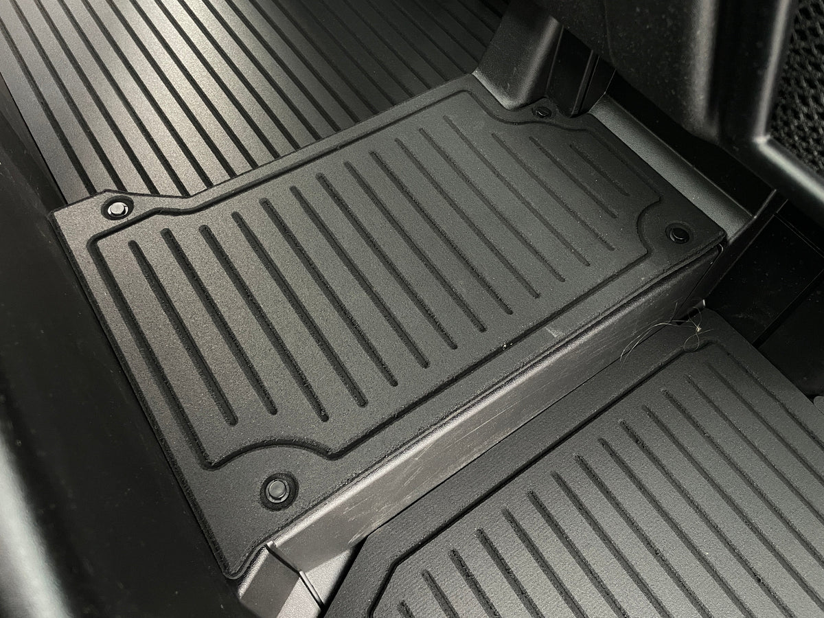 Kawasaki Ridge 2 Door Rubber Floor Mats (ALL MODELS) - UTV Rubber floor mats