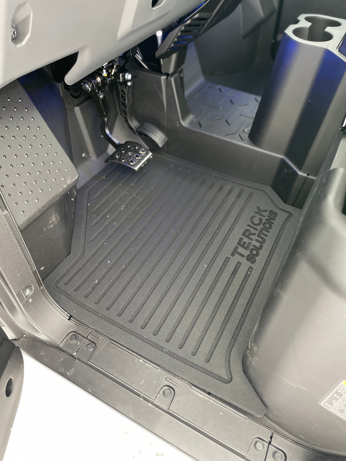 Kawasaki Ridge 2 Door Rubber Floor Mats (ALL MODELS) - UTV Rubber floor mats