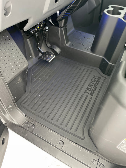 Kawasaki Ridge 2 Door Rubber Floor Mats (ALL MODELS) - UTV Rubber floor mats
