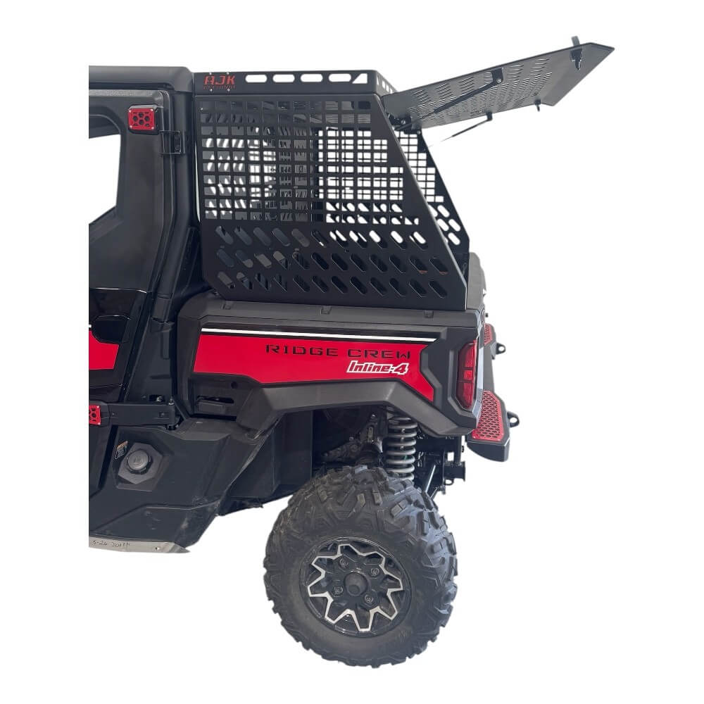 Kawasaki Ridge Bed Rack with Enclosure - Storage Options