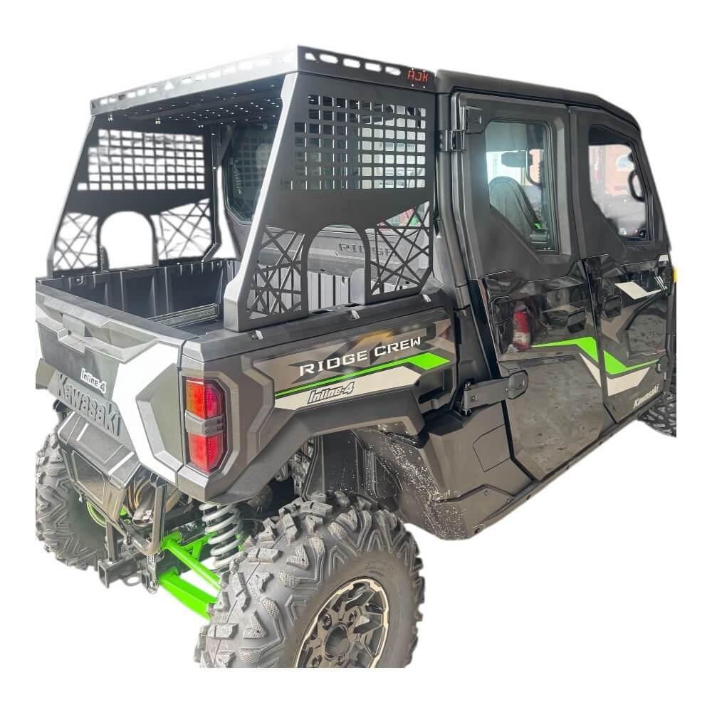 Kawasaki Ridge Bed Rack with Enclosure - Storage Options