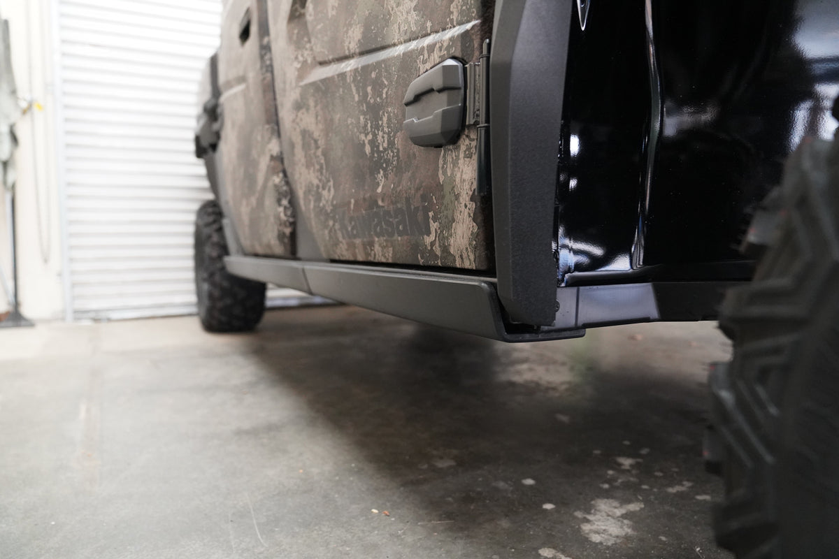 Kawasaki Ridge Crew UHMW Rock Sliders - Rock Sliders