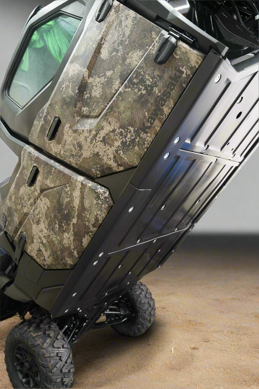 Kawasaki Ridge Crew UHMW Rock Sliders - Rock Sliders