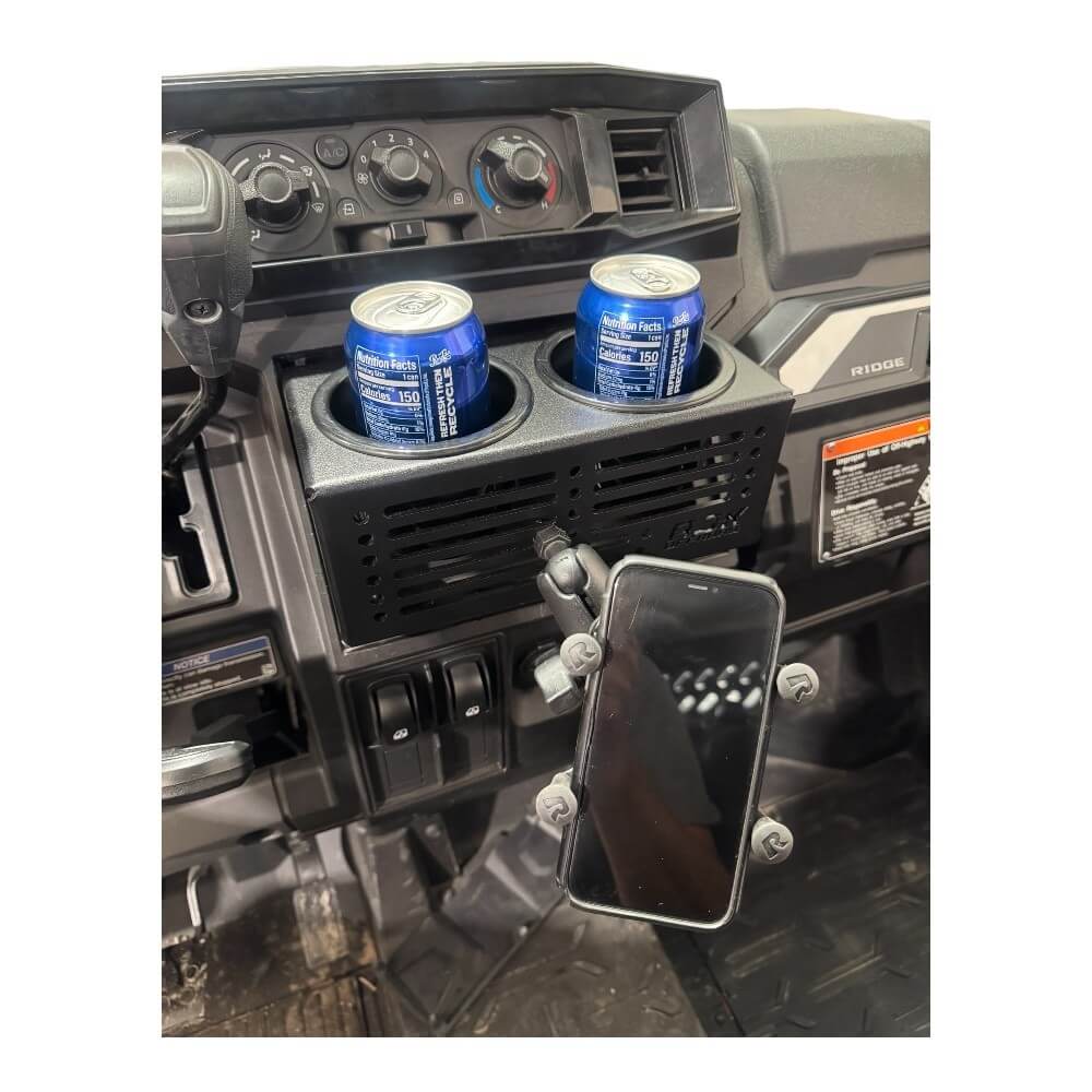 Kawasaki Ridge Dash Mount / Cup Holder - Brackets and Mounts