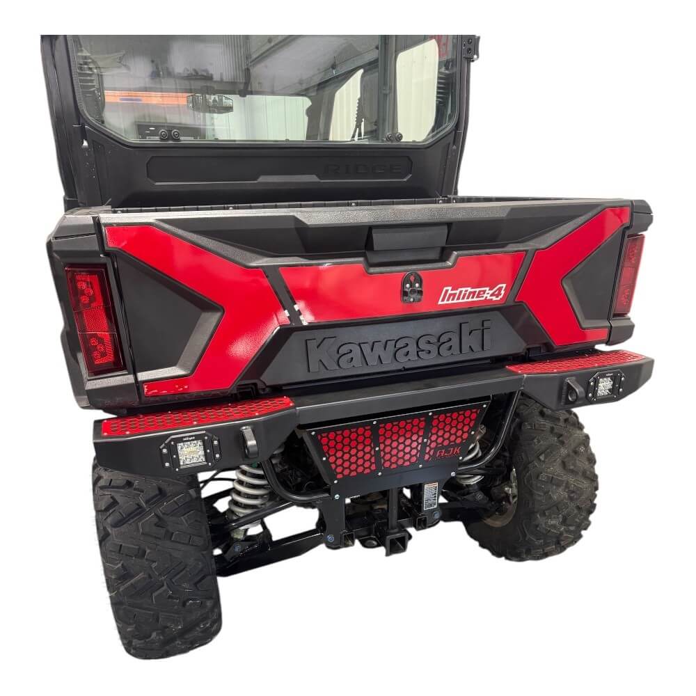Kawasaki Ridge Exhaust Cover - Exhaust
