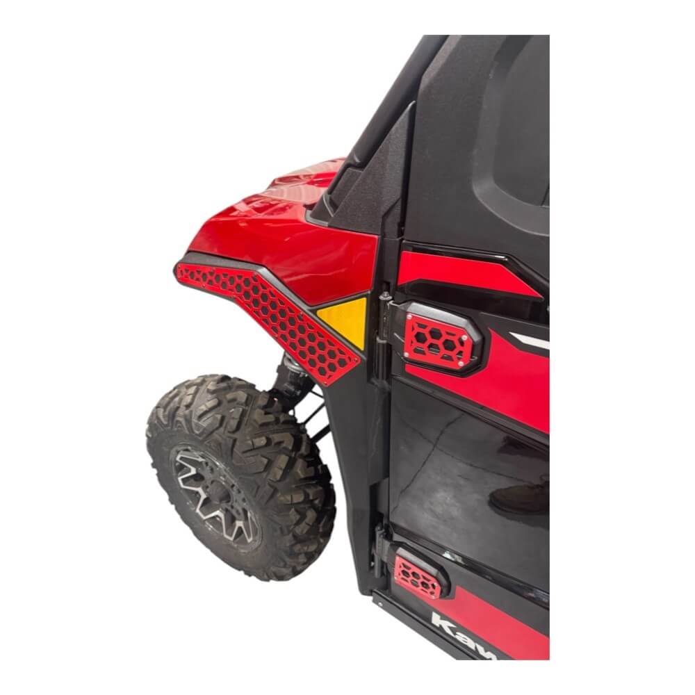 Kawasaki Ridge Fender Accents - Fender Guards